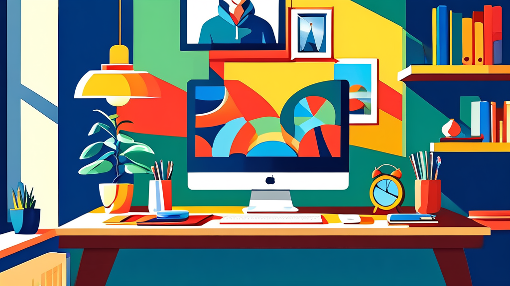 데스커 책상 커버, 3개월 사용 후기 및 총평 (cartoon 스타일)