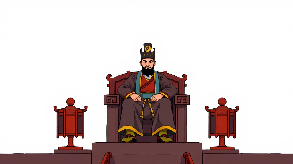 실화 배경: 광해와 역사적 사실 (cartoon 스타일)