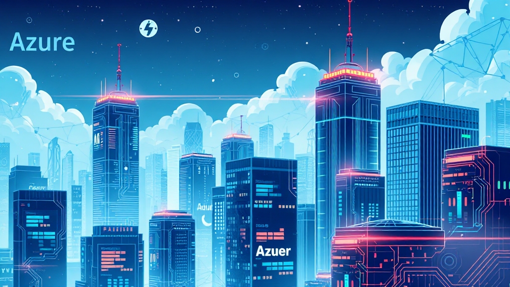 Azure AI 성장 요인 (illustration 스타일)