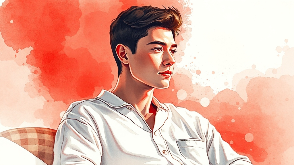 비아그라 복용법 & 효과 극대화 (watercolor 스타일)