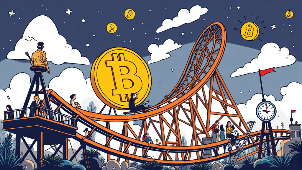 투자 심리 변화와 시장 대응 (illustration 스타일)