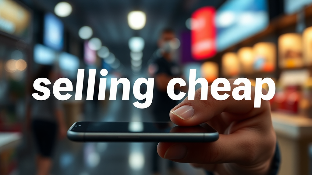 ‘싸게 판다’는 말에 속지 않는 피해 예방법 (realistic 스타일)