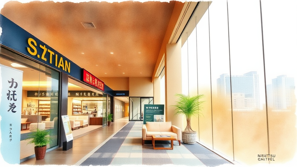 니시테츠 그랜드 호텔, 왜 좋을까? (watercolor 스타일)