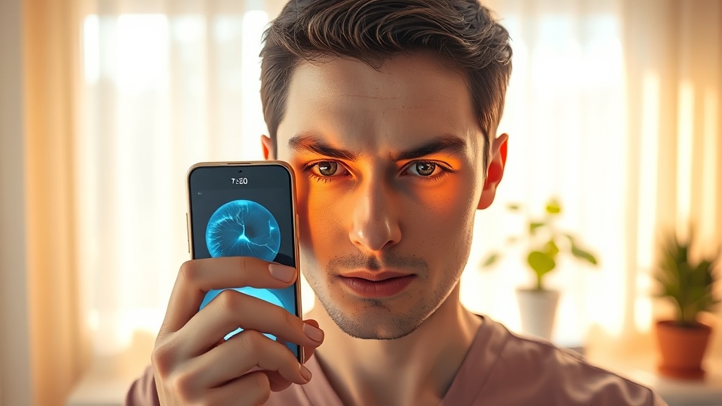 비문증 치료 방법 (realistic 스타일)