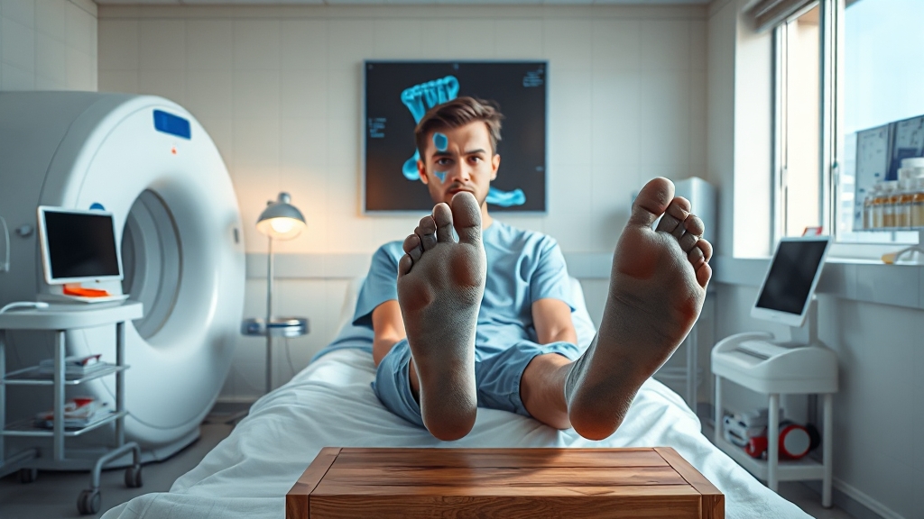 병원 방문이 필요한 경우 (realistic 스타일)