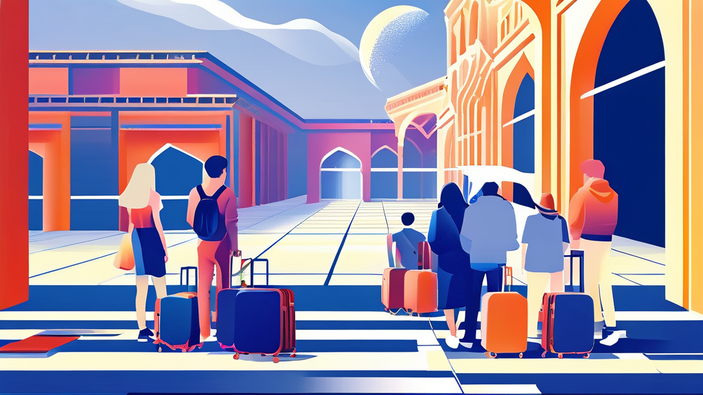 티켓 예매 일정 및 팬클럽 선예매 (illustration 스타일)