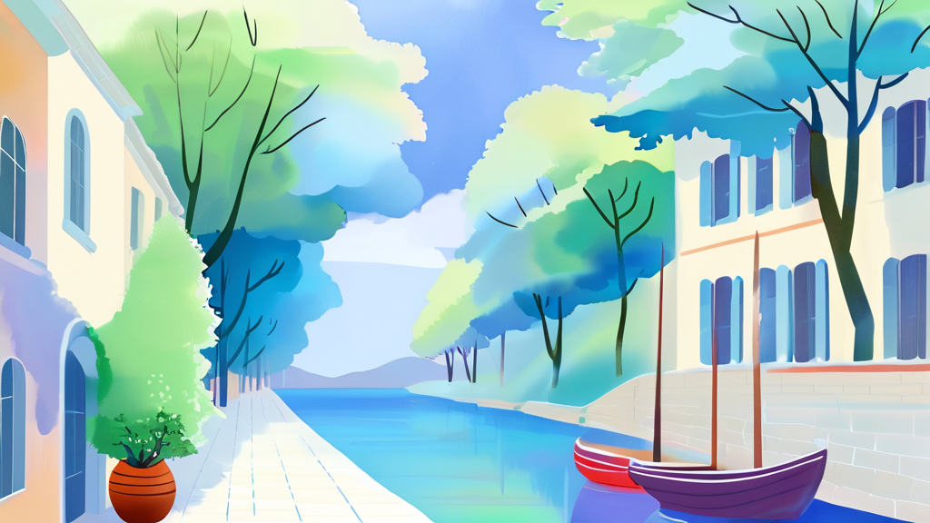 인천시 민생 지원 정책: 이음카드 외 다양한 혜택 알아보기 (watercolor 스타일)