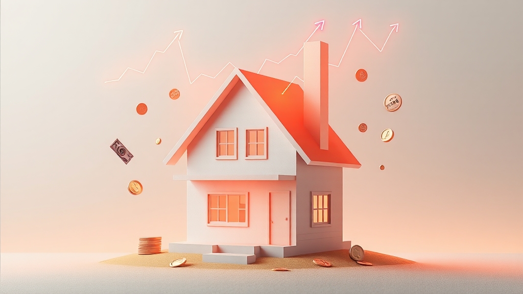 실거래가 확인 & 공시지가 비교, 적정 가격 판단 (illustration 스타일)