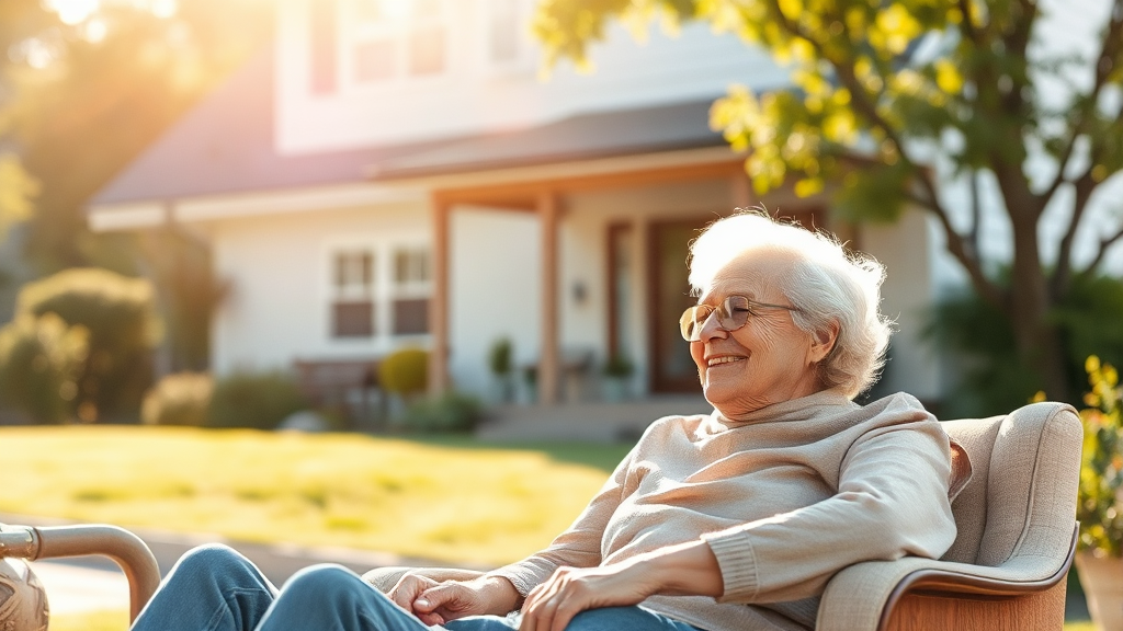 주택연금, 왜 필요할까요? (watercolor 스타일)