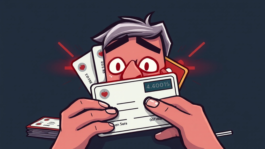 리볼빙 사용 시 주의사항 (cartoon 스타일)