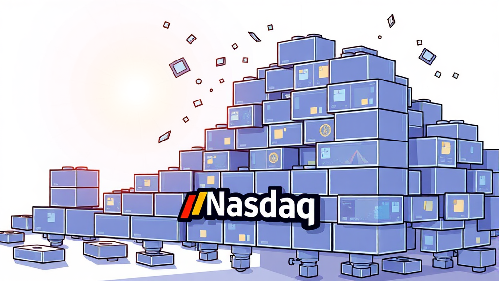 증권 토큰화란? (illustration 스타일)