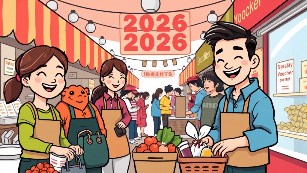 2026 소상공인 지원금 개요 (cartoon 스타일)