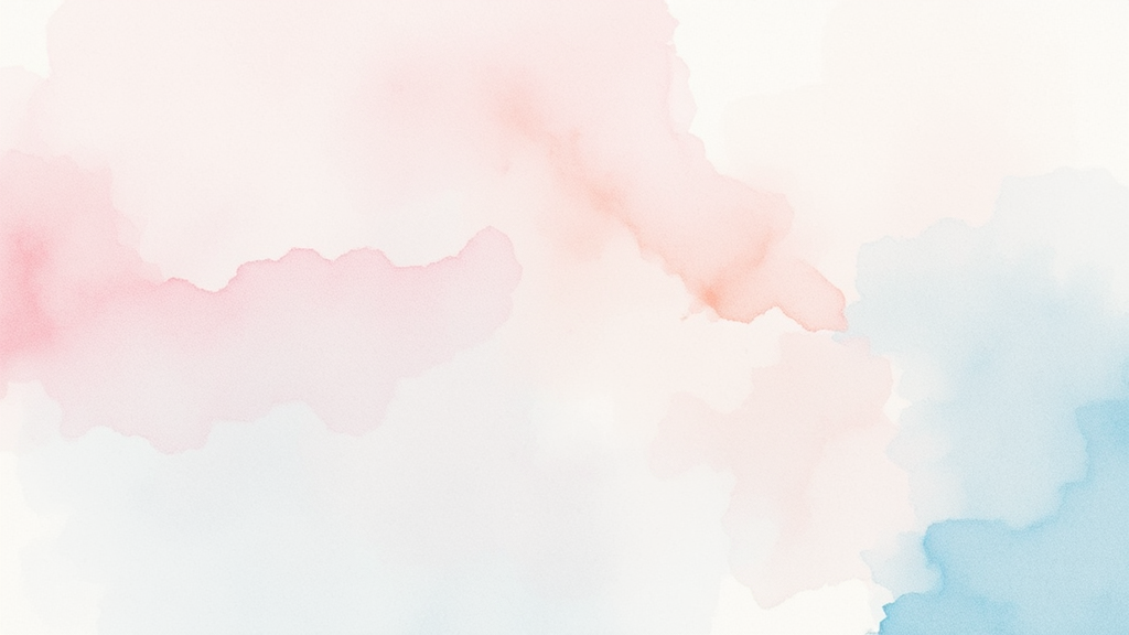 결론 (watercolor 스타일)