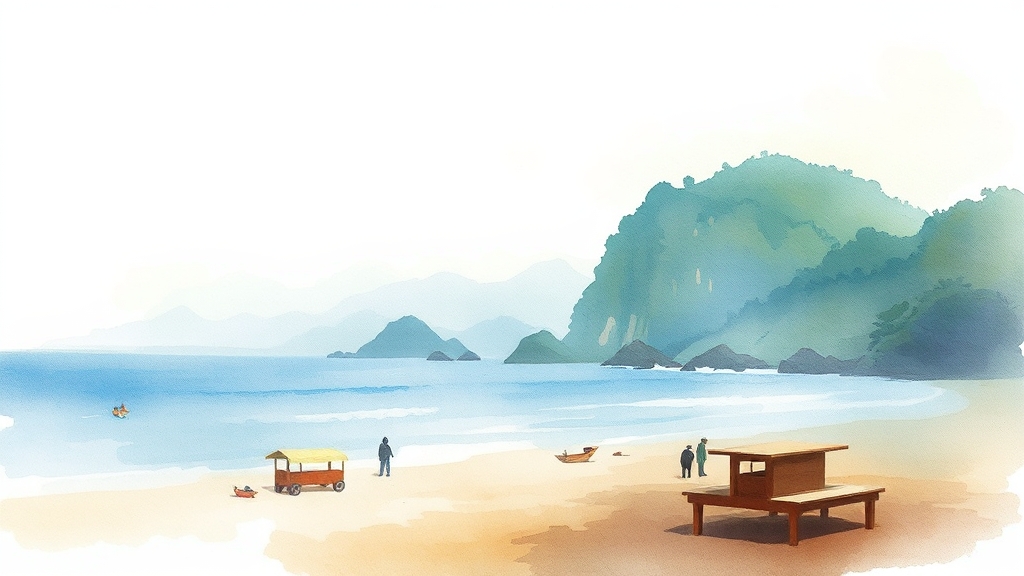 방문객 후기 & 꿀팁 (watercolor 스타일)