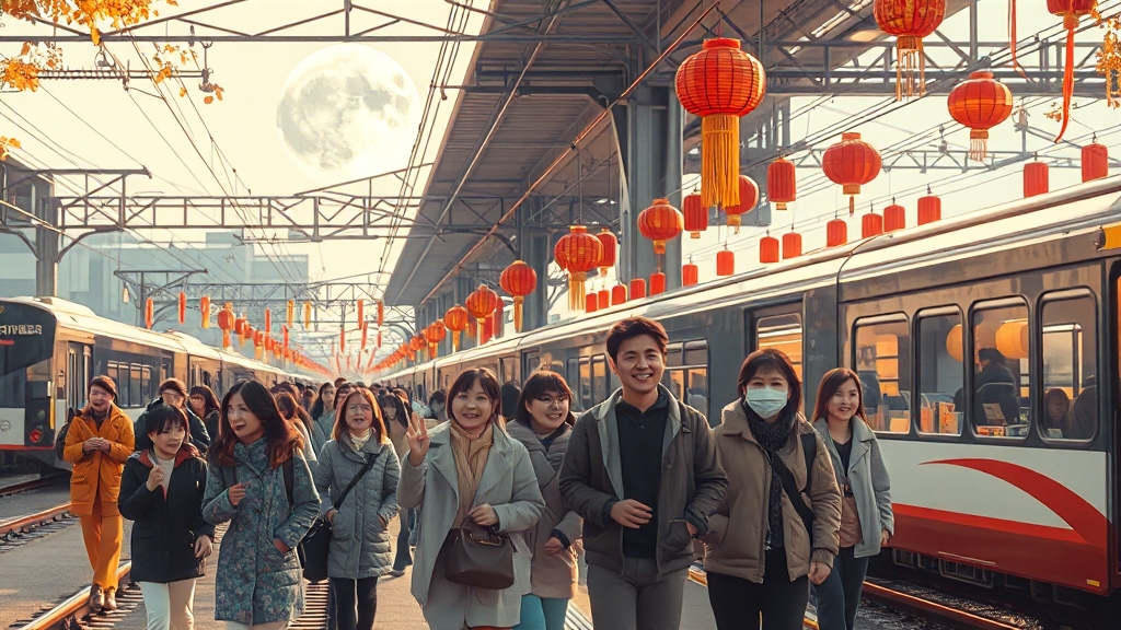 즐거운 귀향길 되세요! (realistic 스타일)