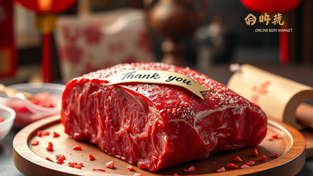 한우 선물세트 고르는 팁 (realistic 스타일)