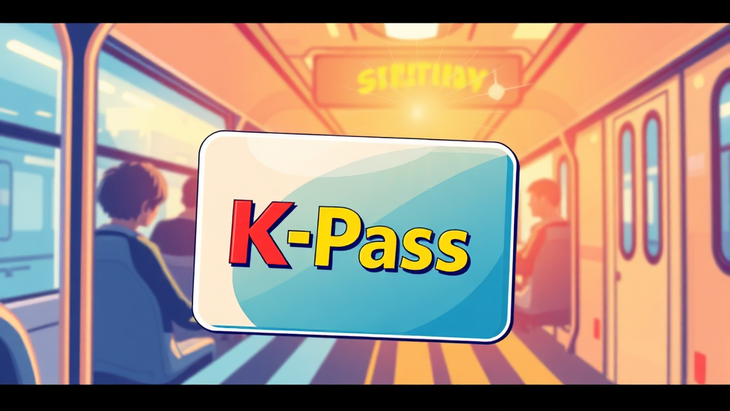 K패스, 무엇일까요? (illustration 스타일)