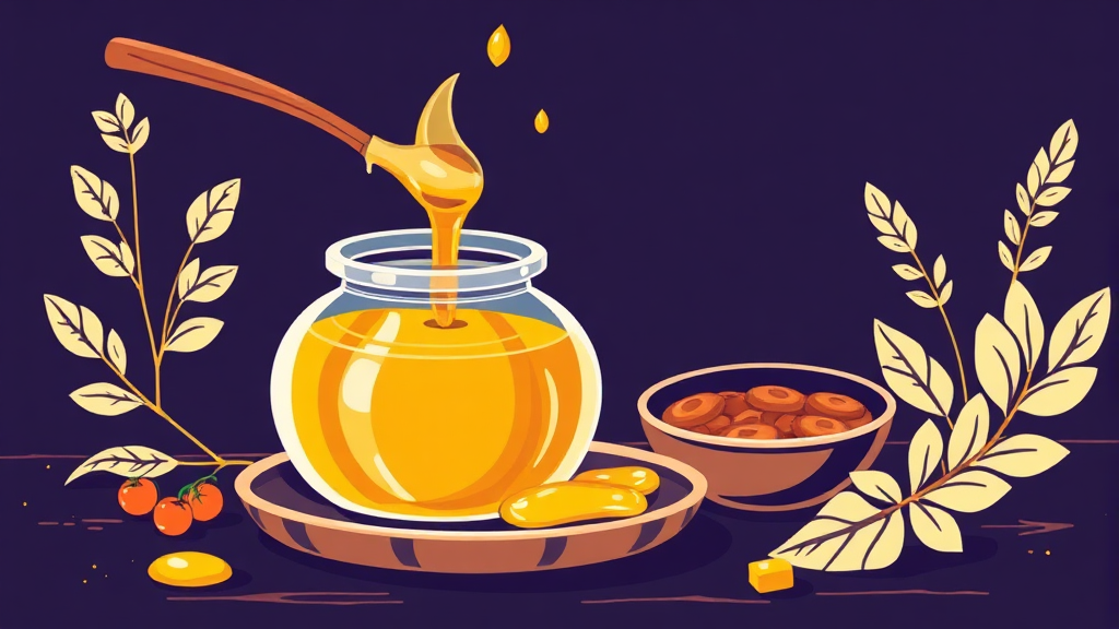 기버터 섭취 시 주의사항 (illustration 스타일)