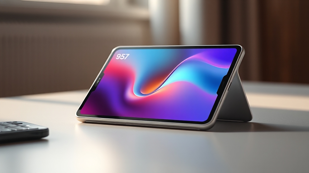 폴드7 주요 특징 및 디자인 변화 (realistic 스타일)