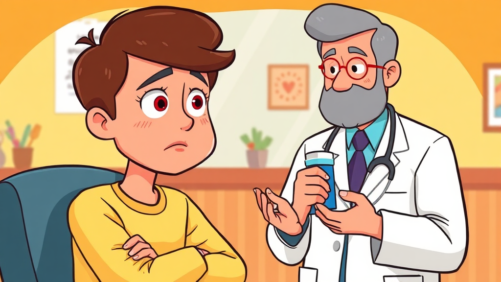 위고비 부작용, 어떻게 대처해야 할까요? (cartoon 스타일)