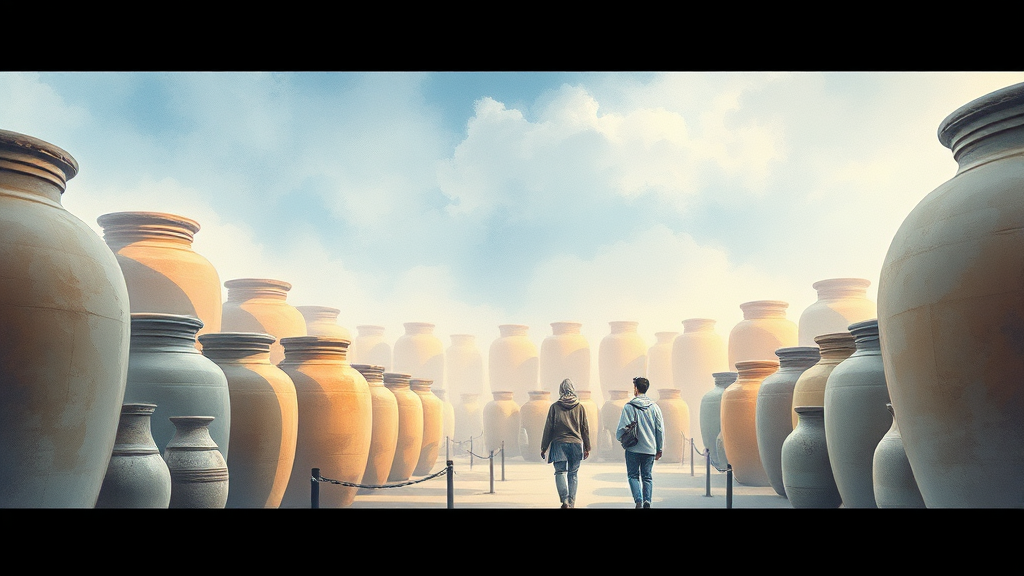 방문 정보 및 이용 안내 (watercolor 스타일)