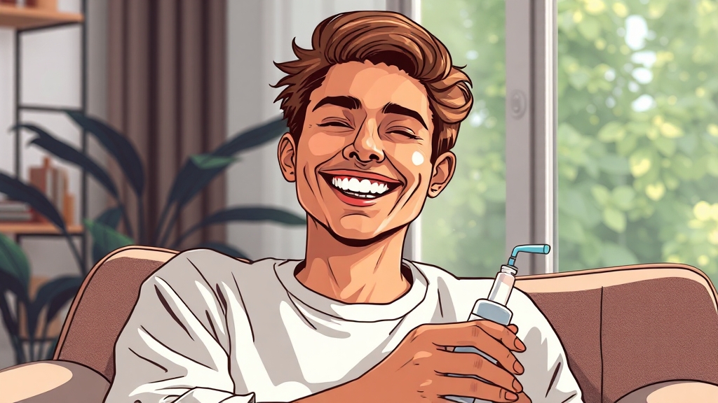 치아 건강 해치는 식습관 (illustration 스타일)