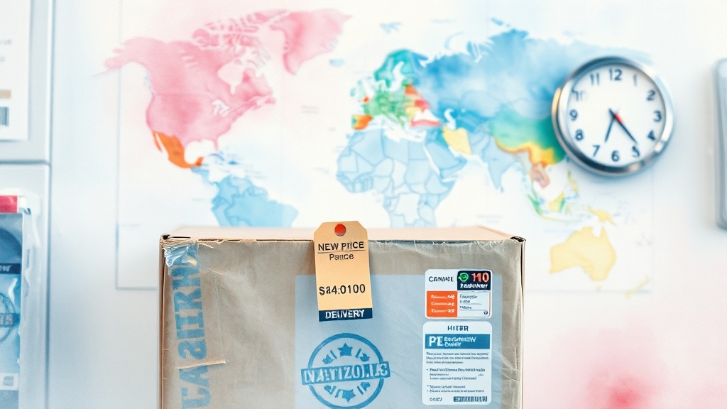 CU 반값택배란? (watercolor 스타일)