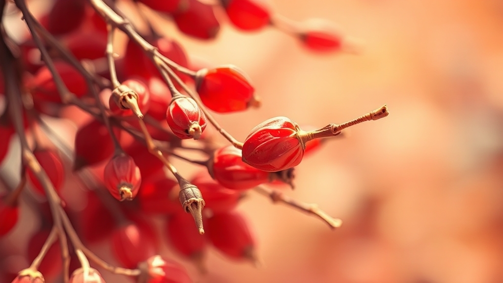 구기자, 보관 및 활용법 (watercolor 스타일)