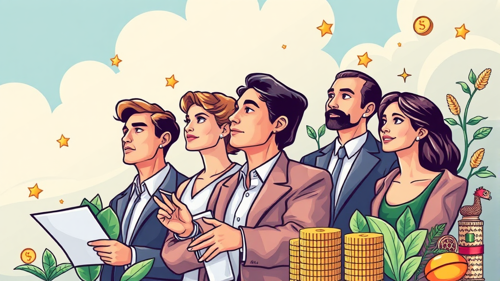 부의 원천, 어디에서 왔을까? (illustration 스타일)