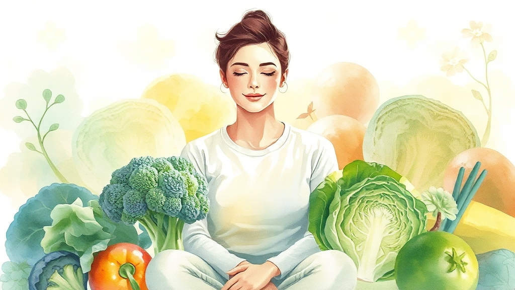 냄새 줄이는 식습관 & 생활 습관 (watercolor 스타일)