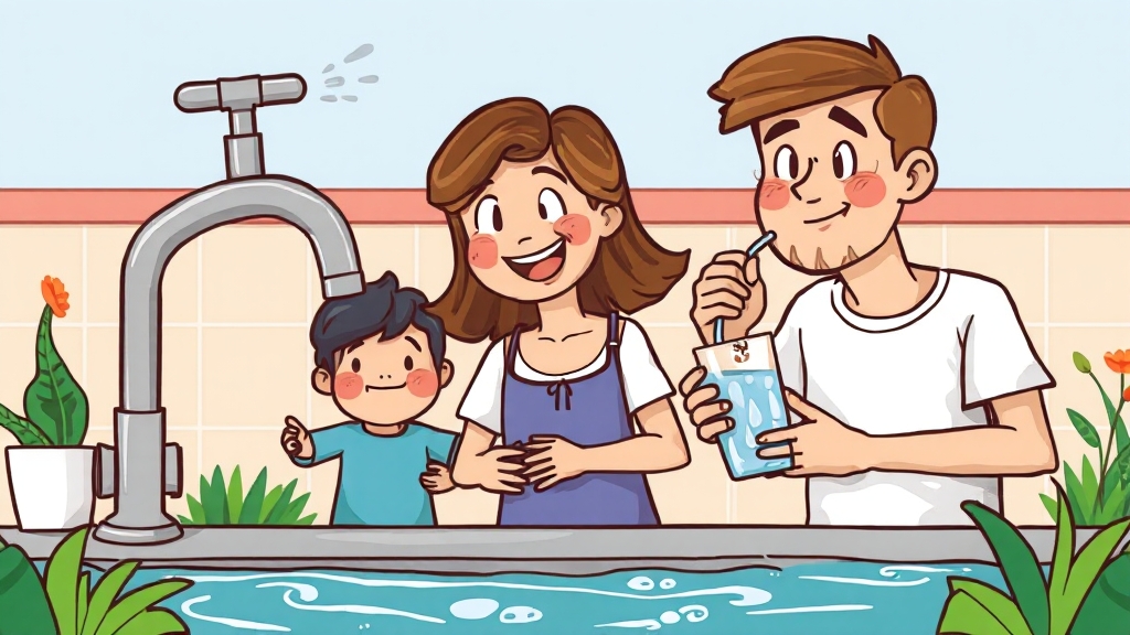 NSF 53 인증 필터, 어떤 기능이 있나요? (cartoon 스타일)