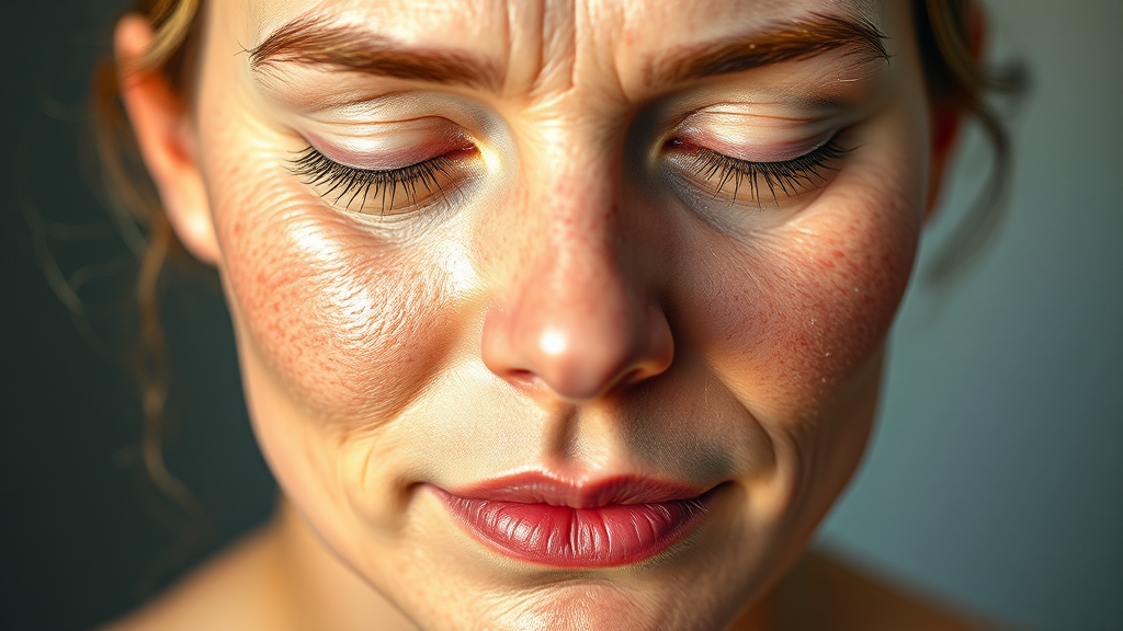 피부 장벽 크림, 실제 사용 후기 및 변화 (realistic 스타일)