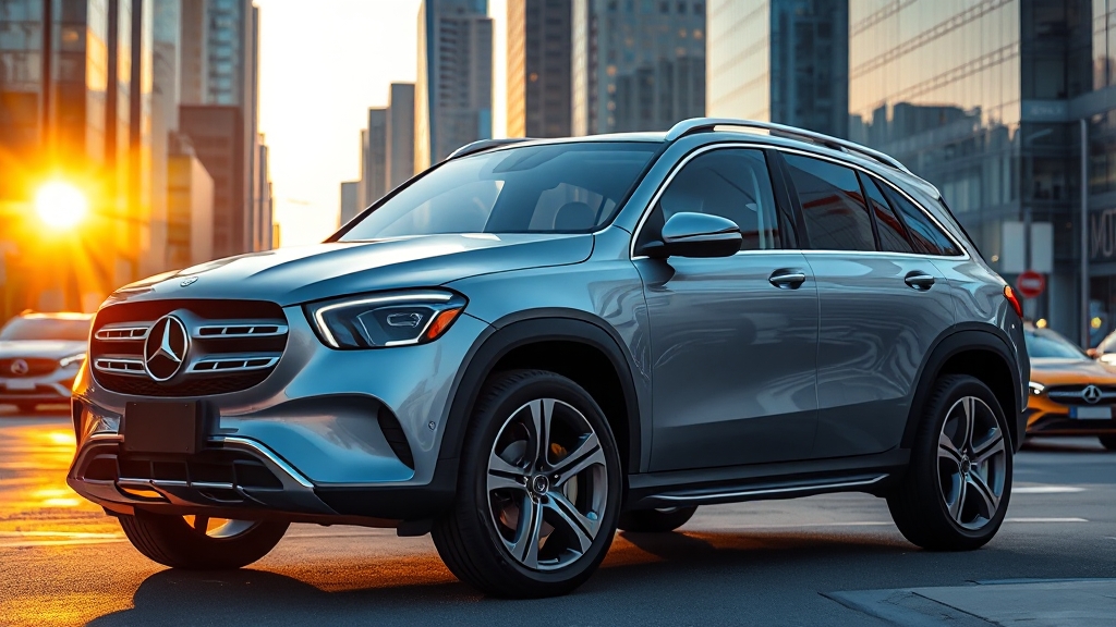 GLC 전기차 vs EQ 라인업 (realistic 스타일)