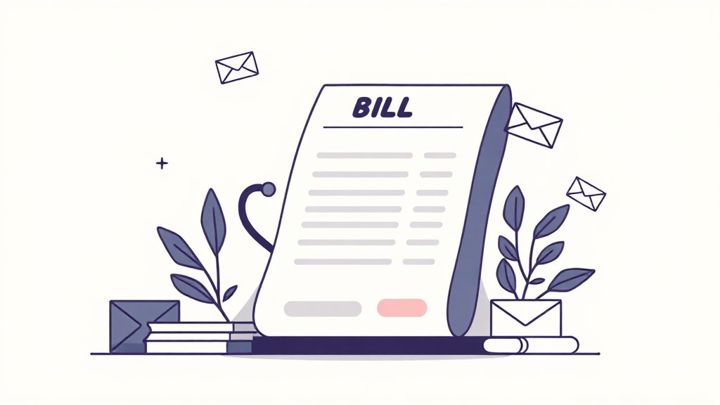 실비보험 청구, 이렇게 하세요! (illustration 스타일)