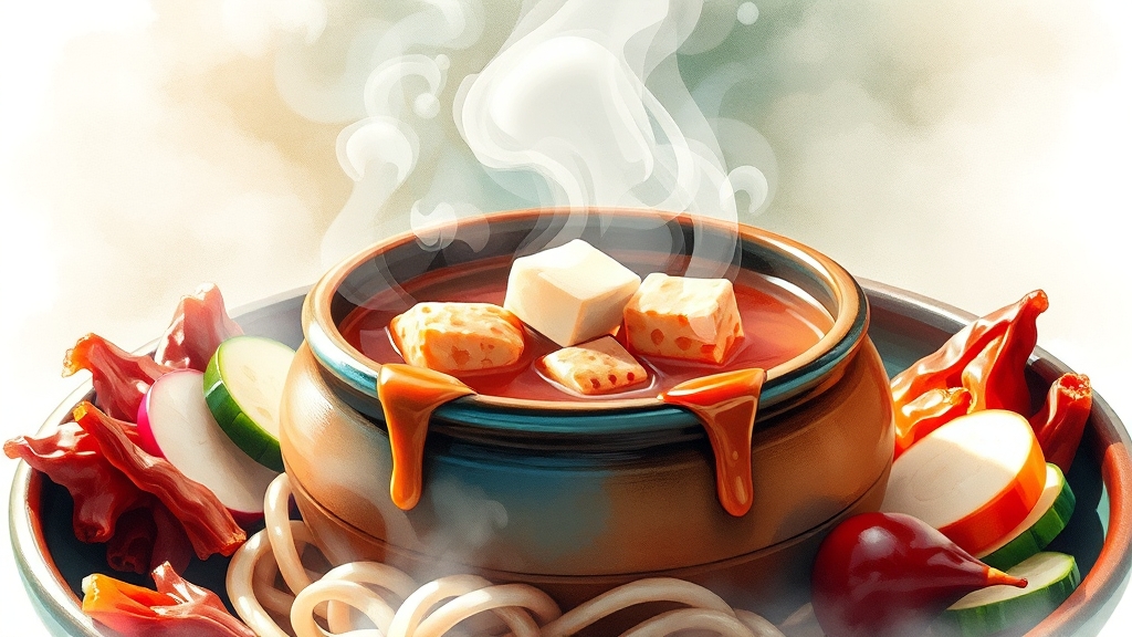 맛을 더하는 비법 (illustration 스타일)