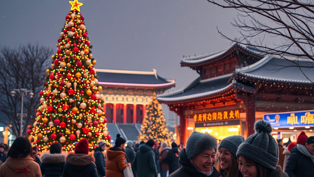 12월 둘째 주 축제 캘린더 (realistic 스타일)