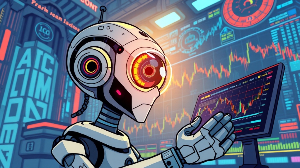 AI 주식 투자의 기초 (cartoon 스타일)