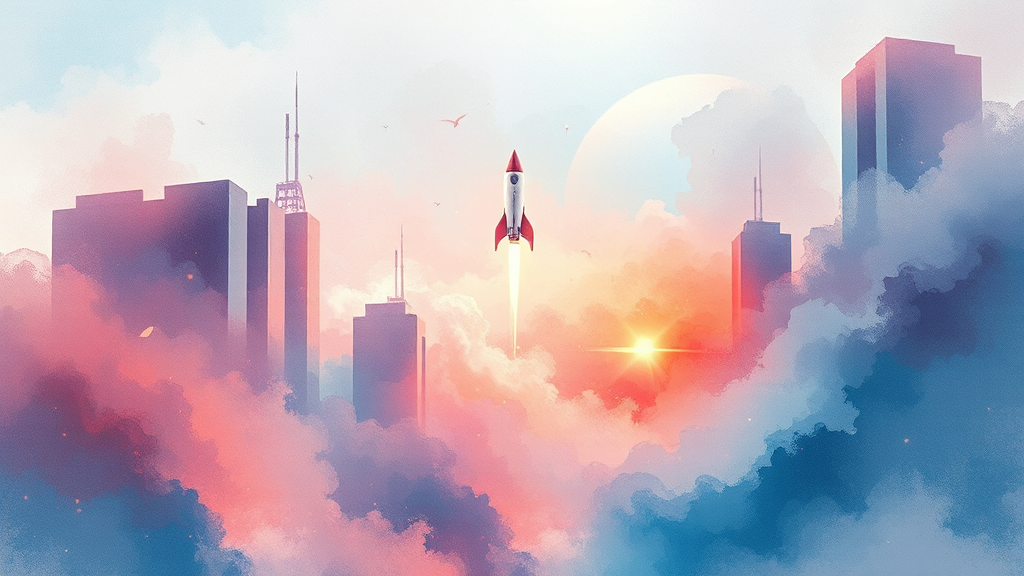 GPT-4와 성능 비교 분석 (watercolor 스타일)