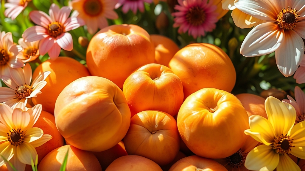 살구의 놀라운 효능 (realistic 스타일)