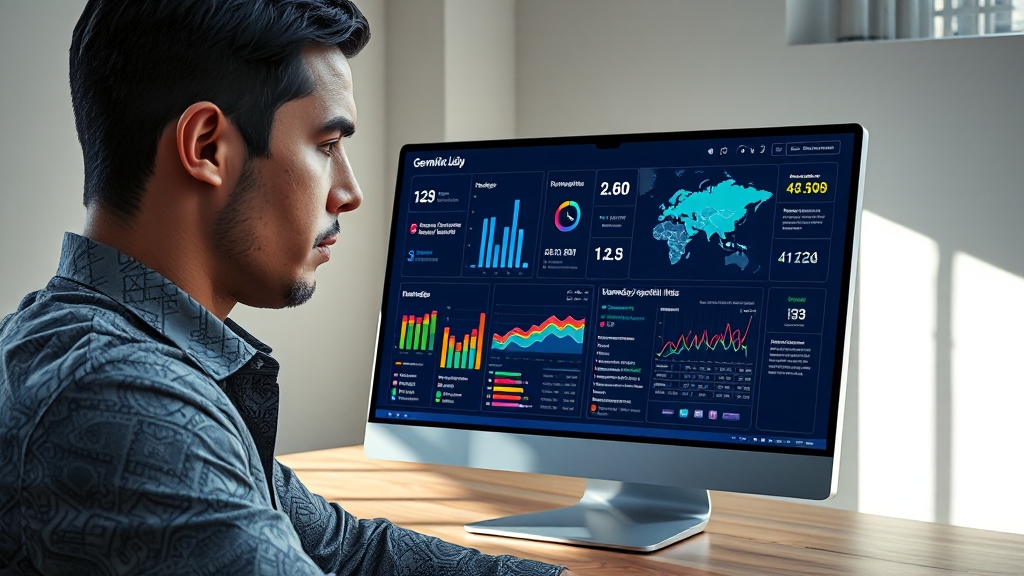 제미나이 사용 한도 효율적 관리 팁 (realistic 스타일)