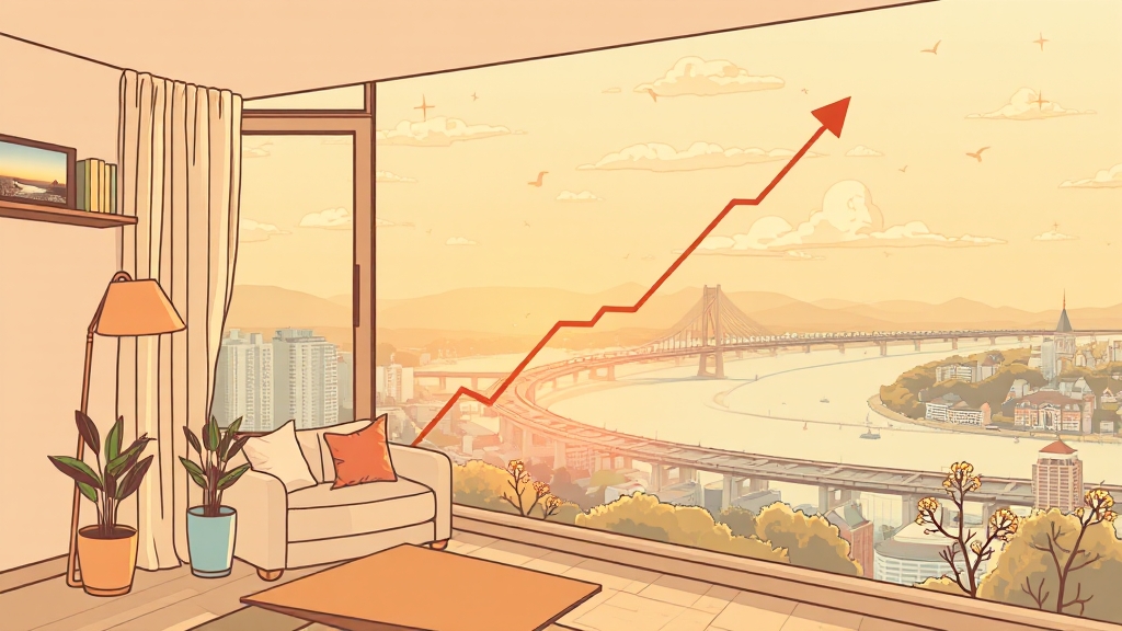 서울, 수도권 아파트 동향은? (illustration 스타일)