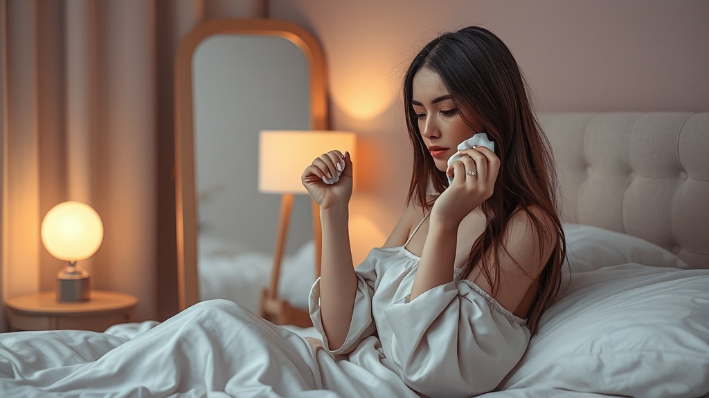 눈 실핏줄 터짐, 어떻게 대처해야 할까? (realistic 스타일)