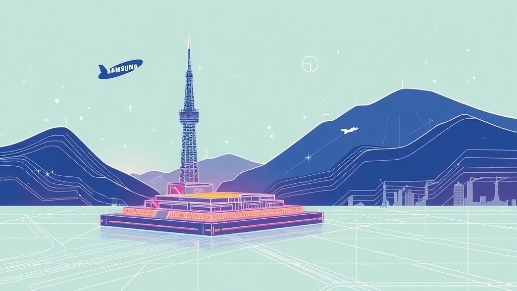 AI 반도체 공급 계약 전망 (illustration 스타일)