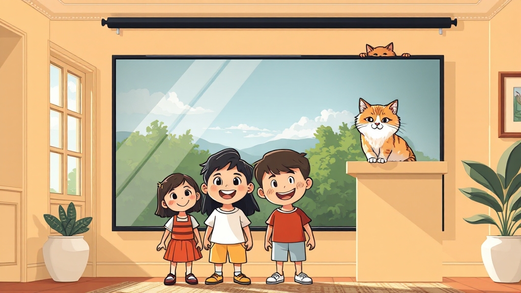 블랙 스테인리스 방충망 실제 후기 (cartoon 스타일)