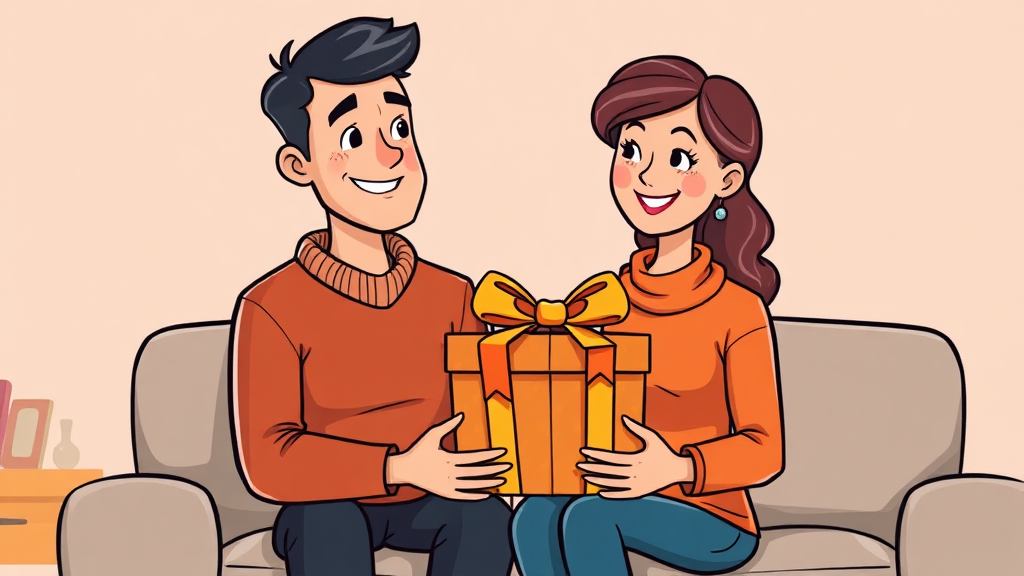 배우자 공제 몰아주기 (cartoon 스타일)