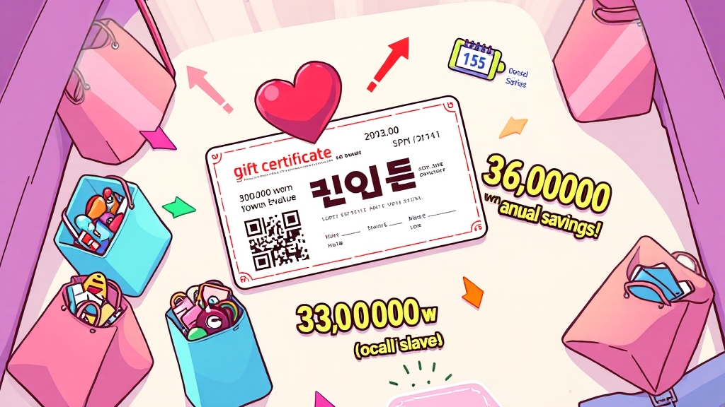 지역사랑상품권, 어떻게 구매하고 얼마나 살 수 있나요? (cartoon 스타일)