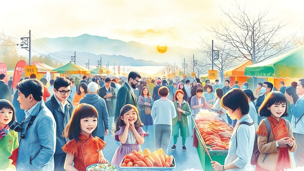 방문 전 필수 정보 (watercolor 스타일)