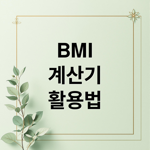 BMI
계산기
활용법 (비만도계산기 사용법과 다이어트 식단 추천)
