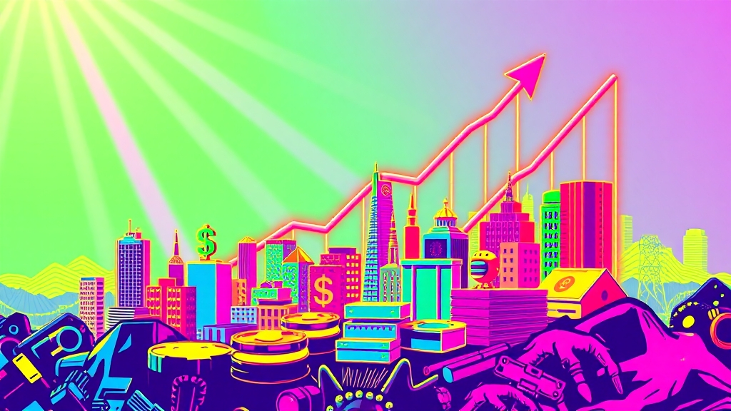코스피200 지수와 ETF 종류 (popart 스타일)