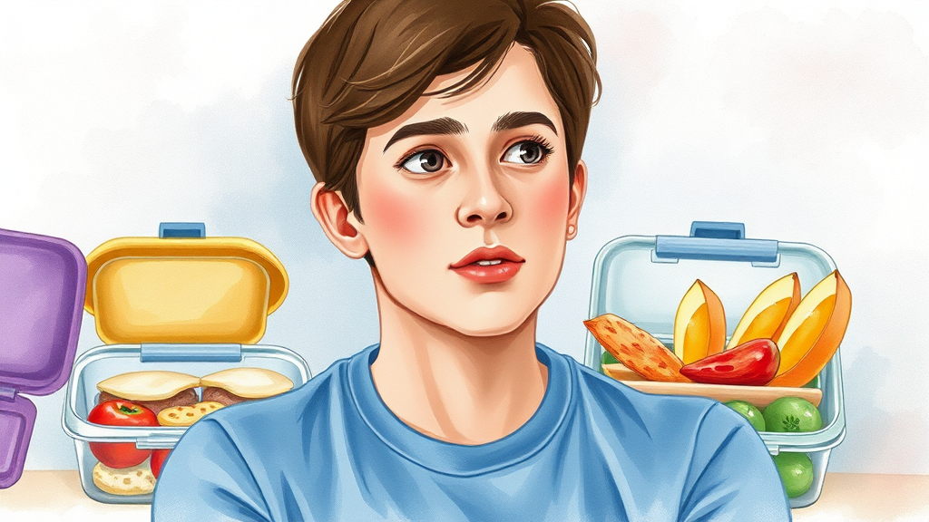 나에게 맞는 다이어트 도시락 선택 가이드 (watercolor 스타일)